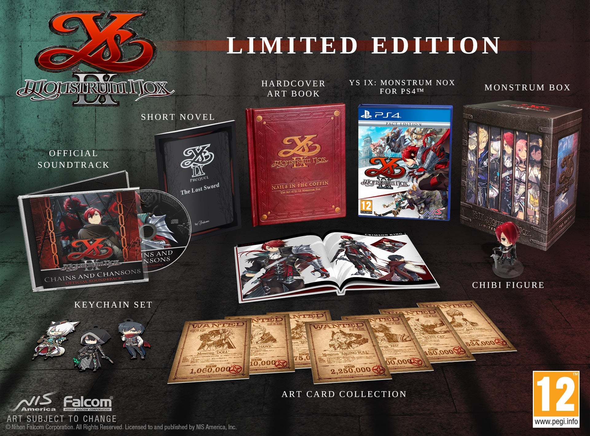 Ys IX: Monstrum Nox - Limited Edition - PS4®
