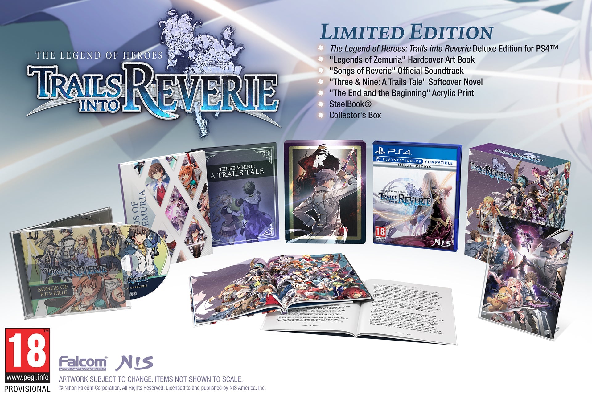 The Legend of Heroes: Trails into Reverie Limited Edition with Lil' Reverie Plushie Set - PS4®