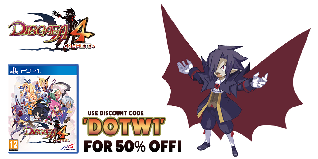 Deal of the Week | Disgaea 4 Complete+ | A Promise of Sardines Edition | PS4®