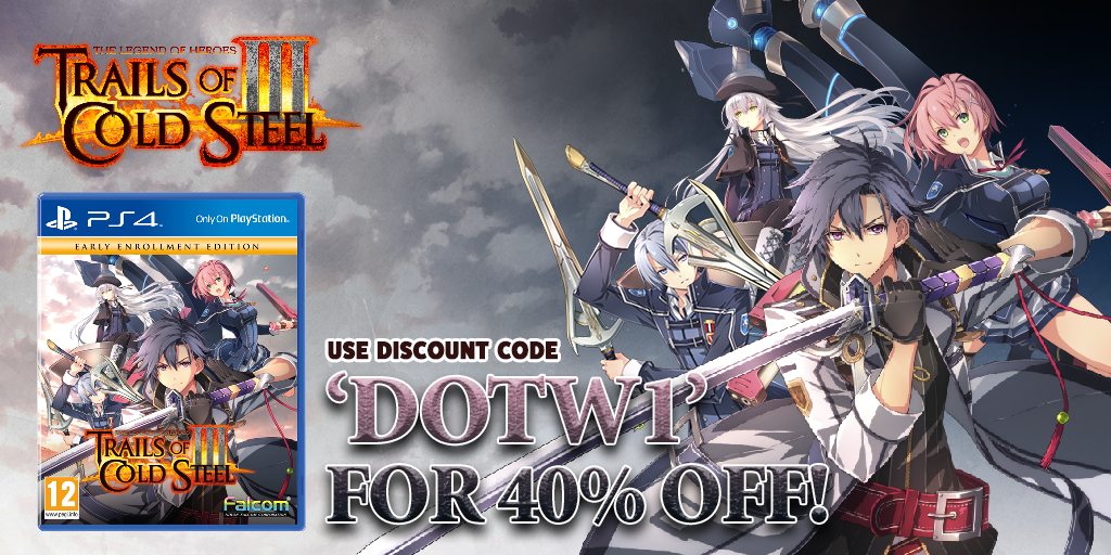 Deal of the Week | The Legend of Heroes: Trails of Cold Steel III | Early Enrollment Edition | PS4®