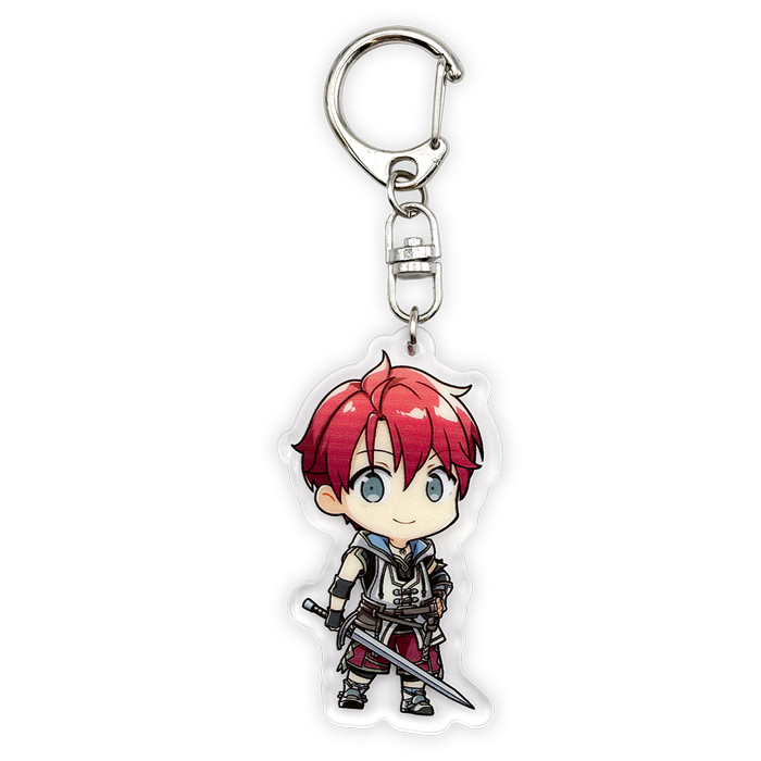 Ys X: Nordics - Chibi Adol Keychain