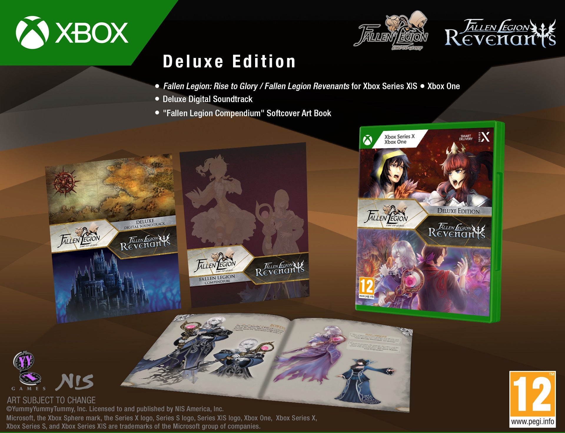 Fallen Legion: Rise to Glory / Fallen Legion Revenants - Deluxe Edition - Xbox One / Series X