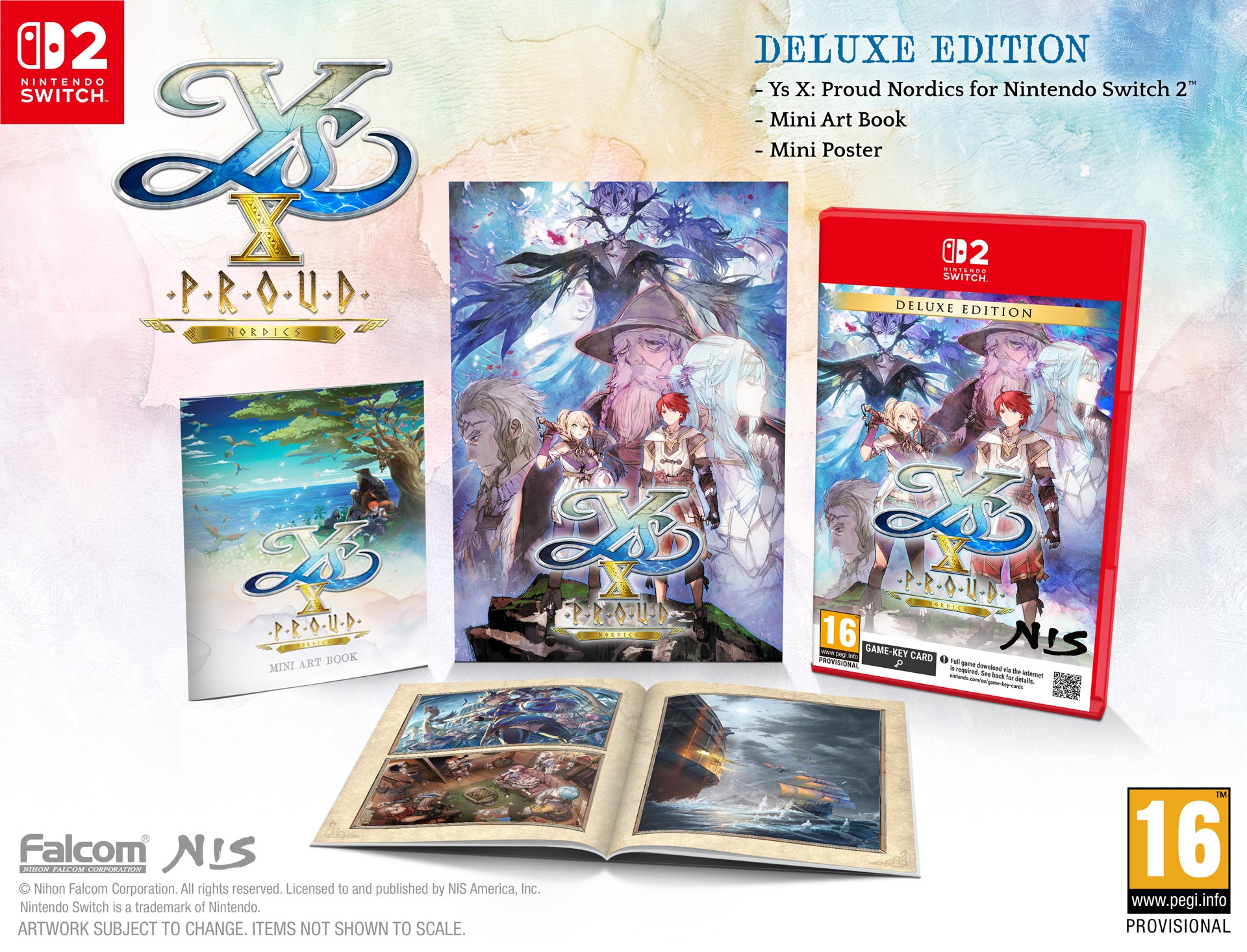 Ys X: Proud Nordics - Deluxe Edition - Nintendo Switch™ 2