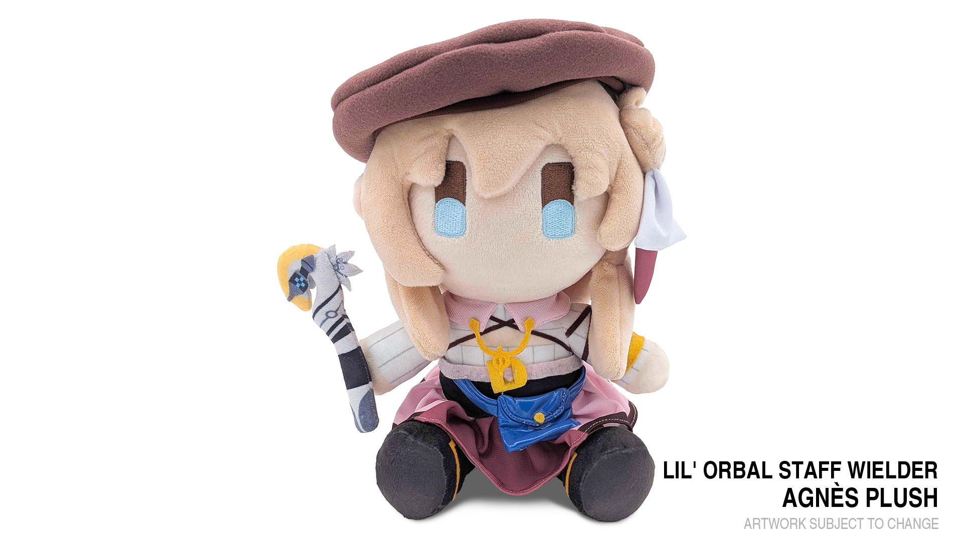The Legend of Heroes: Trails beyond the Horizon - Lil' Orbal Staff Wielder Agnès Plush