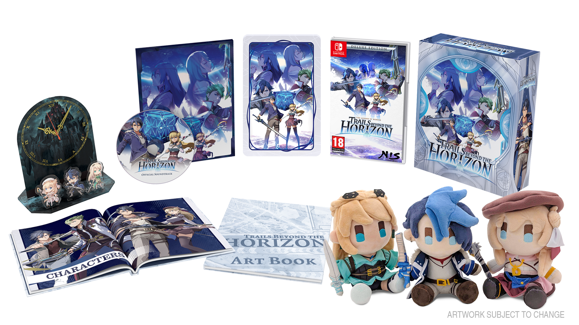 The Legend of Heroes: Trails beyond the Horizon - Limited Edition Plushie Bundle - Nintendo Switch™
