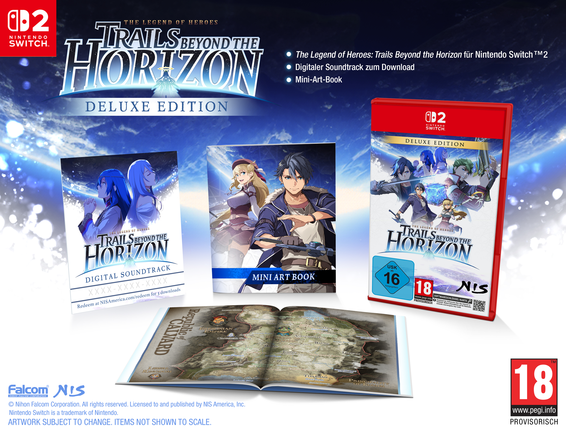 The Legend of Heroes: Trails beyond the Horizon - Deluxe Edition The Legend of Heroes: Trails beyond the Horizon - Deluxe Edition