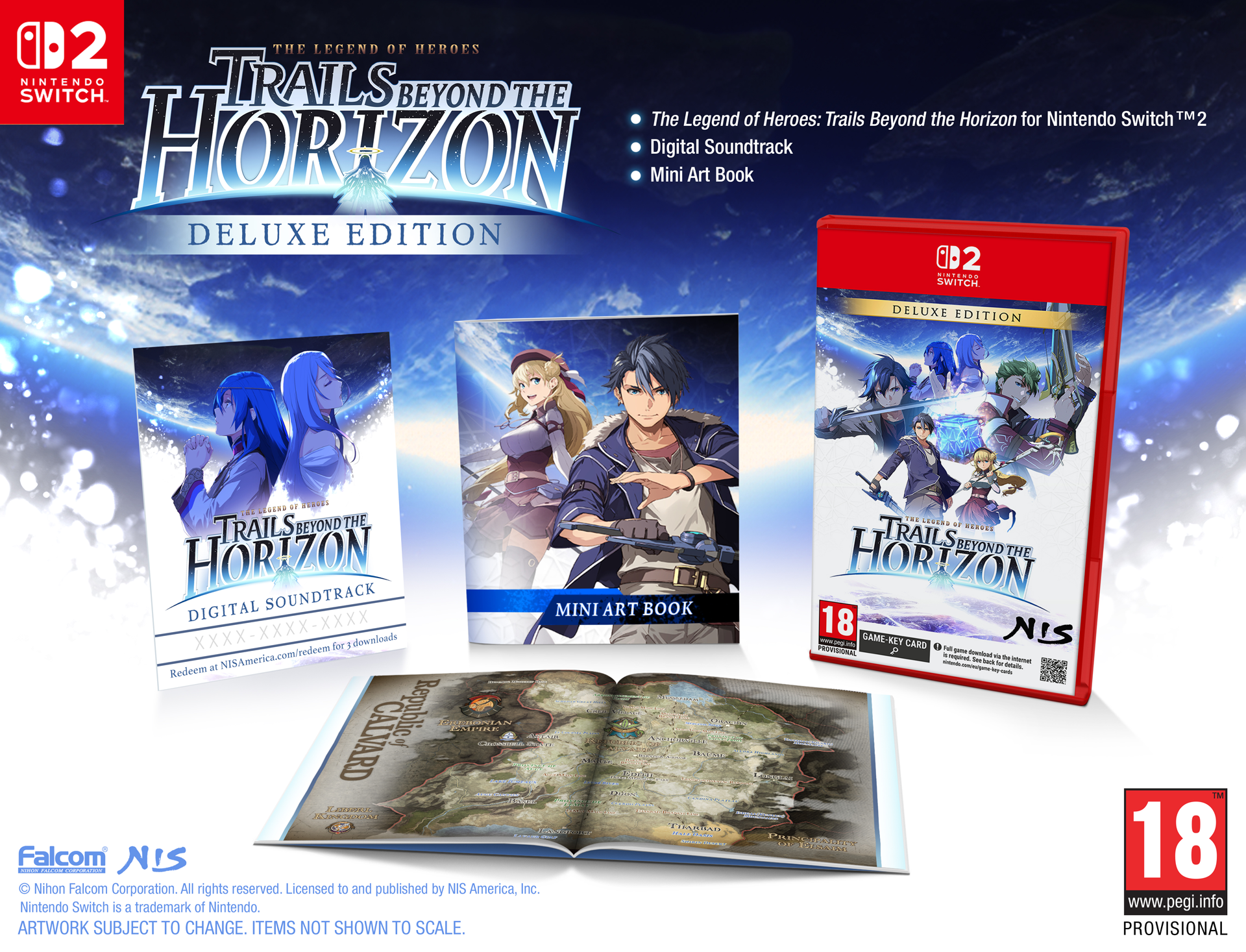 The Legend of Heroes: Trails beyond the Horizon - Deluxe Edition - Nintendo Switch™ 2