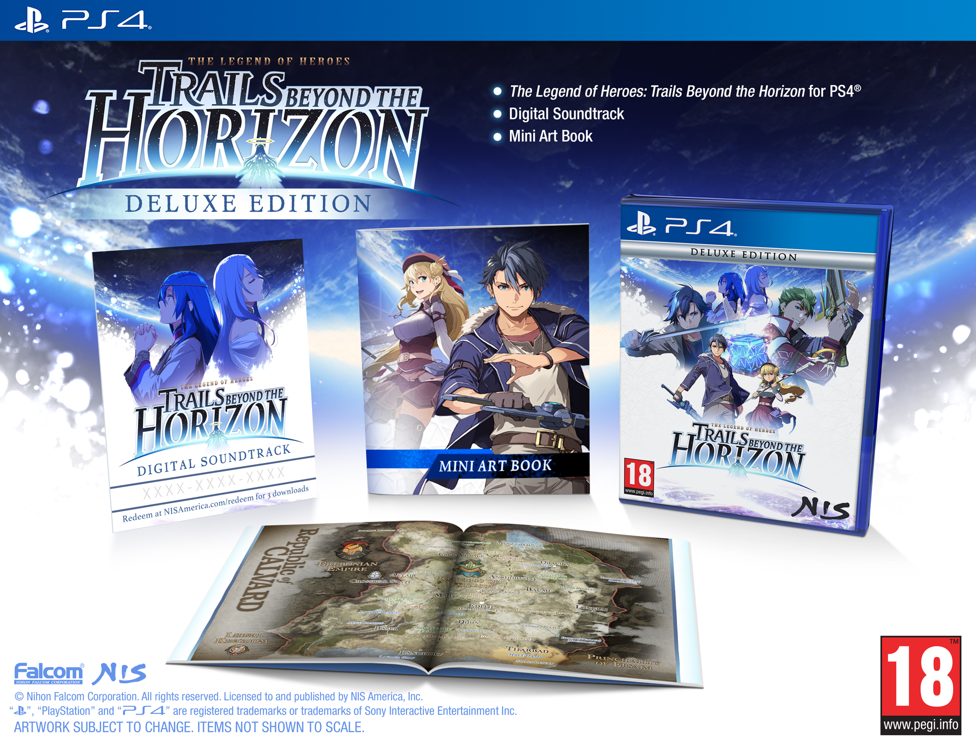 The Legend of Heroes: Trails beyond the Horizon - Deluxe Edition - PS4®