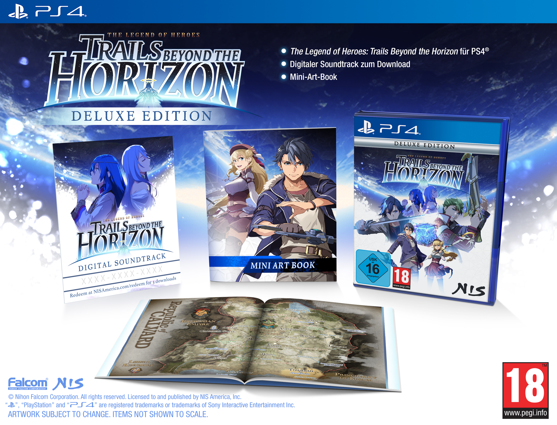 The Legend of Heroes: Trails beyond the Horizon - Deluxe Edition - PS4®