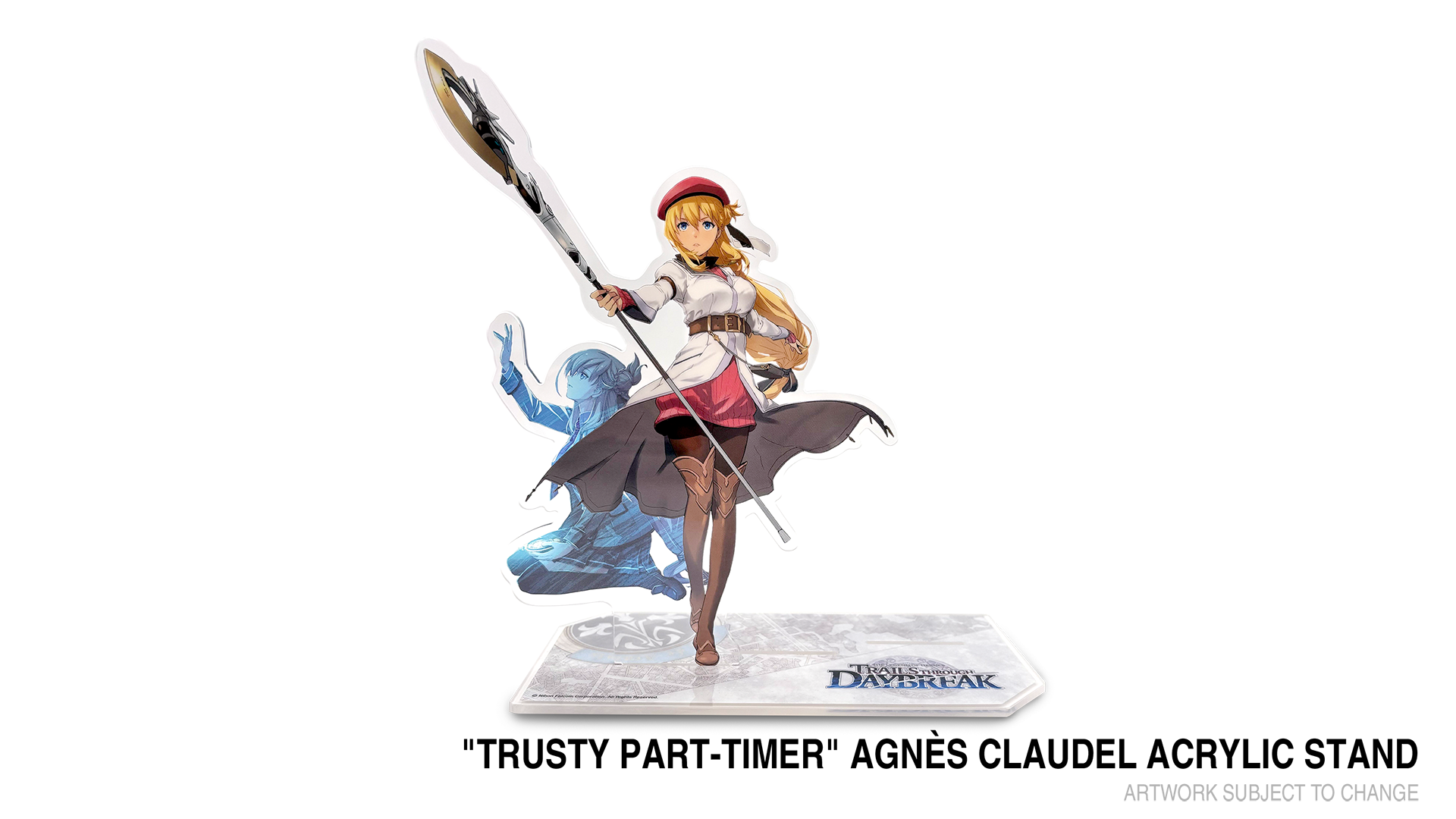 Trails through Daybreak: Trusty Part-Timer Agnès Claudel Acrylic Stand