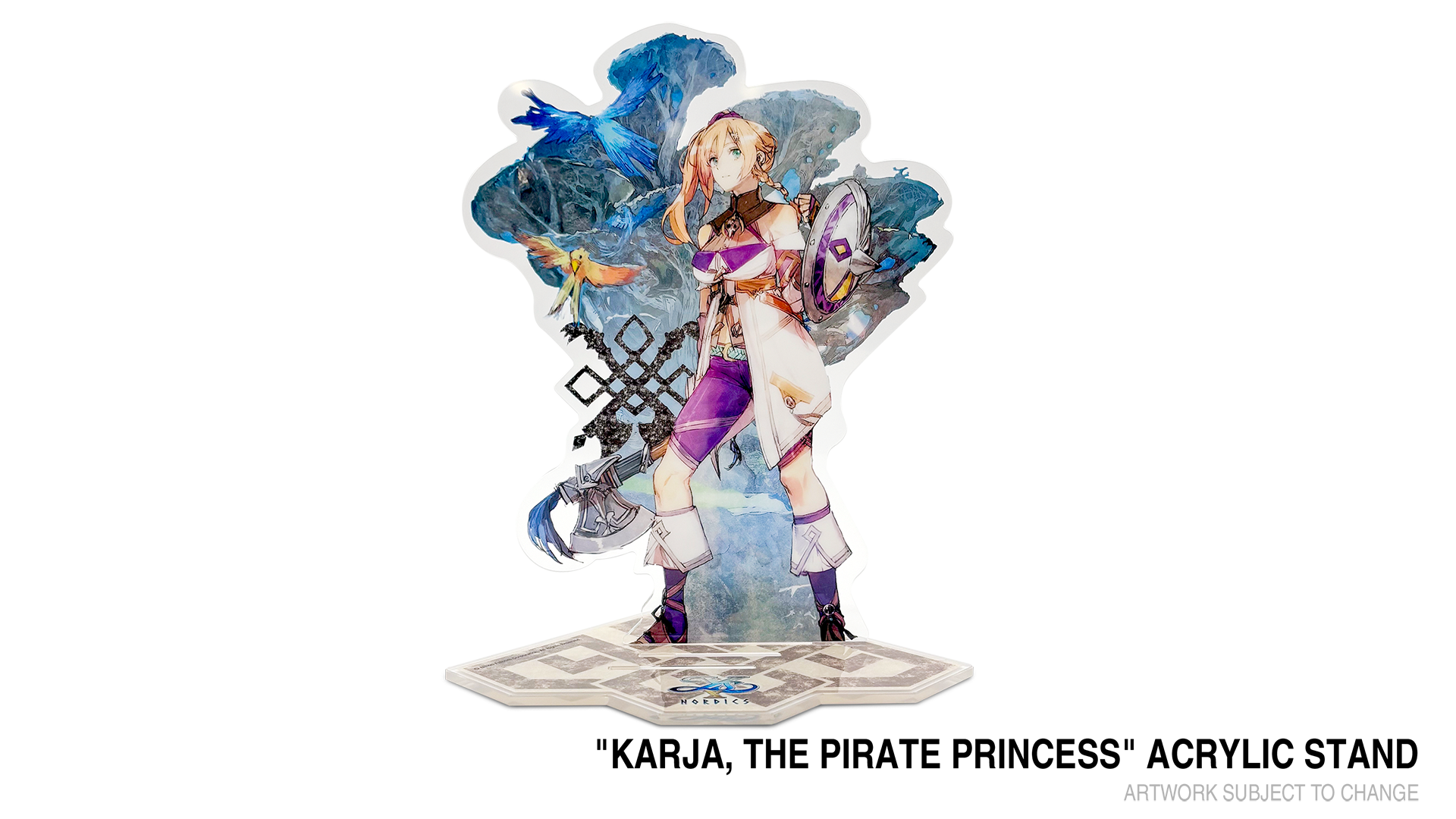 Ys X: Nordics:  Azure-Eye Karja Acrylic Stand