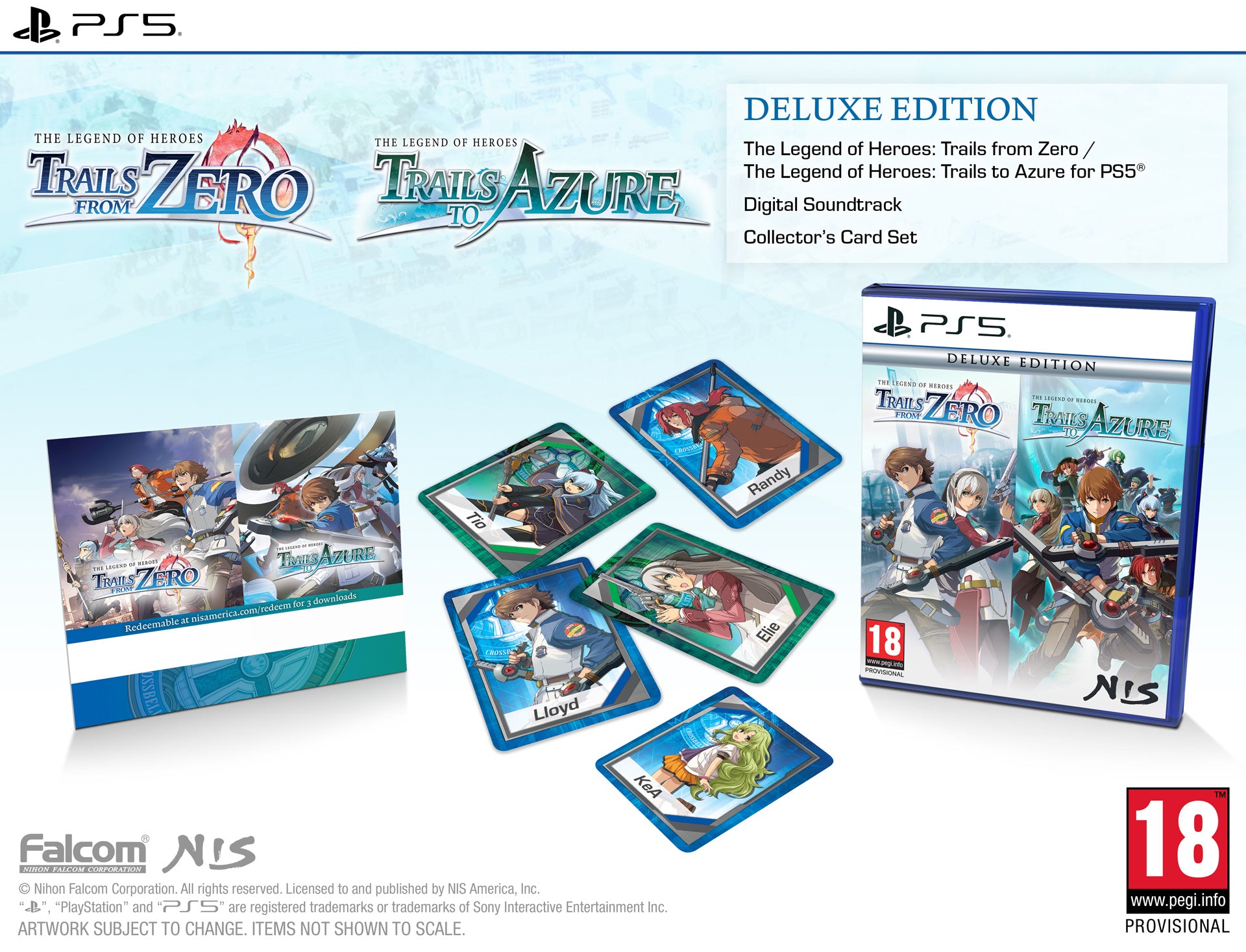 The Legend of Heroes: Trails from Zero / The Legend of Heroes: Trails to Azure - Deluxe Edition - PS5®