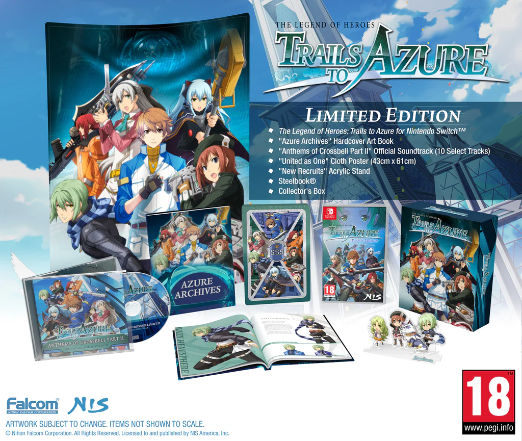 The Legend of Heroes: Trails to Azure - Limited Edition - Nintendo Switch™