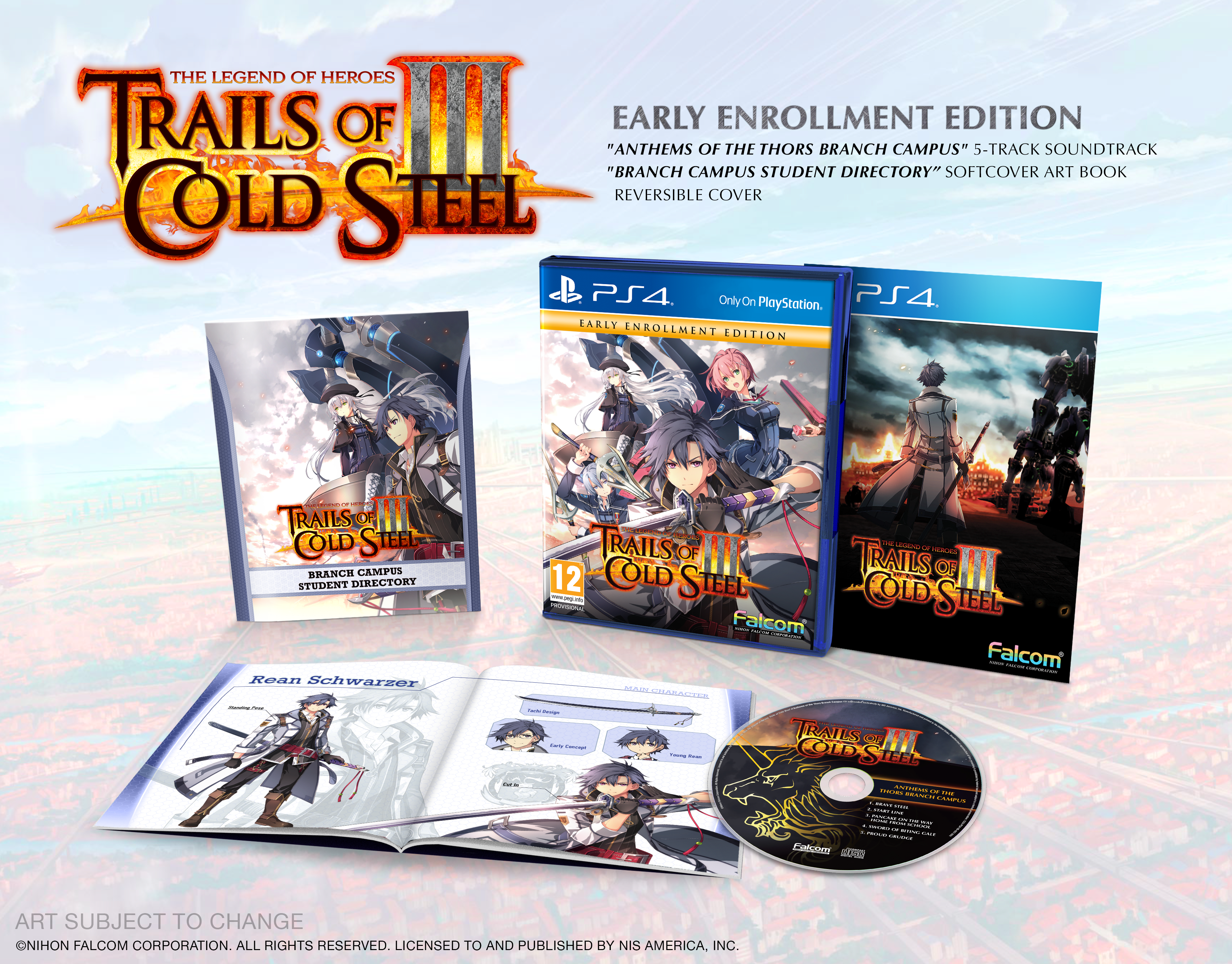 The Legend of Heroes: Trails of Cold Steel III - Early Enrollment Edition - PS4®